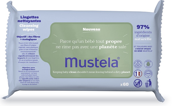 MUSTELA SALVIETTE DETERGENTI 60 PEZZI