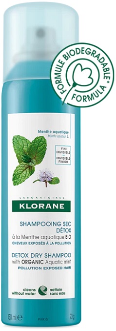 KLORANE SHAMPOO SECCO MENTA 150 ML