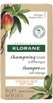 KLORANE SHAMPOO SOLIDO MANGO 80 G