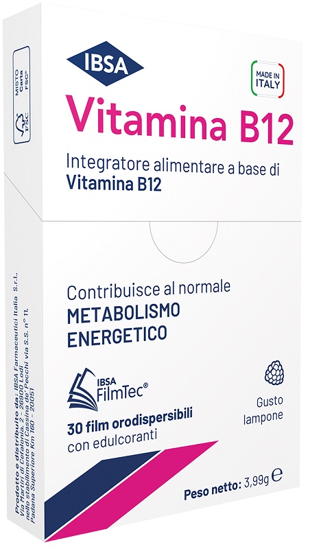 VITAMINA B12 IBSA 30 FILM ORALI