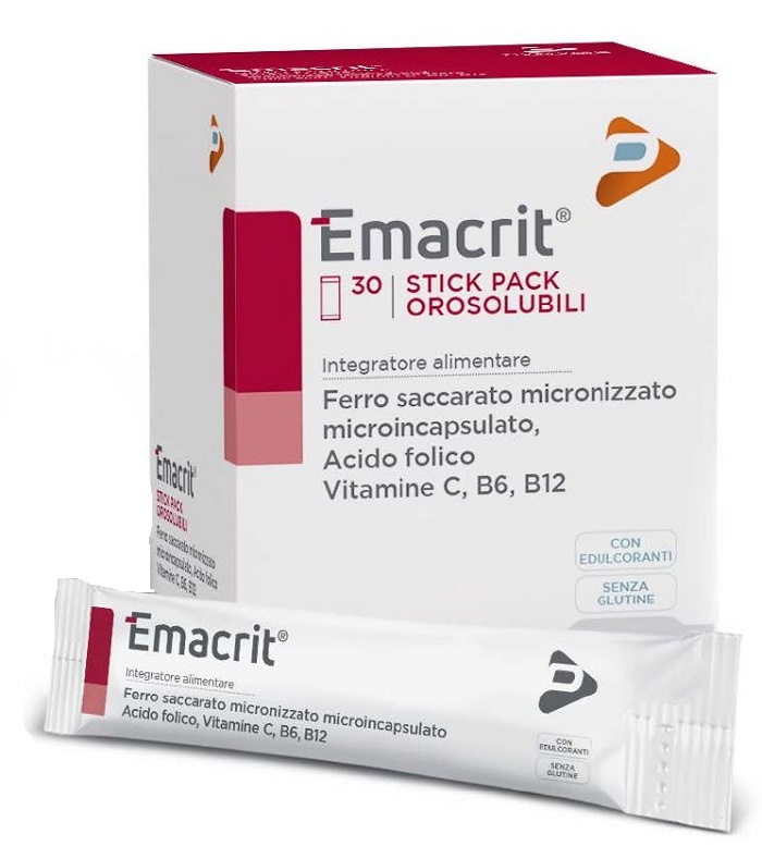 EMACRIT OROSOLUBILE 30 STICK PACK