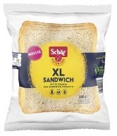 SCHAR XL SANDWICH PANE BIANCO SENZA LATTOSIO 280 G