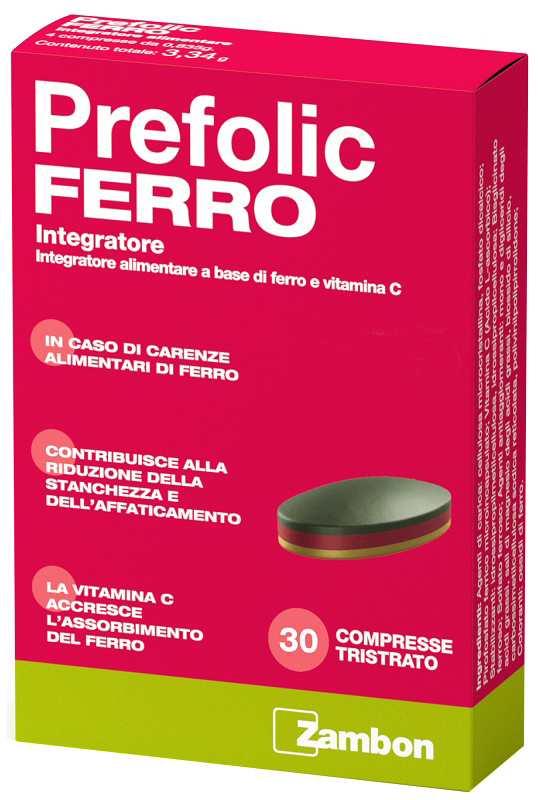 PREFOLIC FERRO 30 COMPRESSE