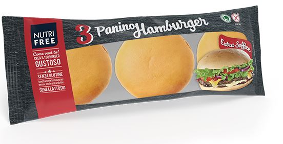 NUTRIFREE PANINO HAMBURGER 110 G
