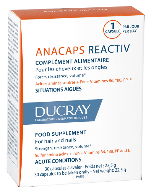 DUCRAY ANACAPS REACTIV CAPELLI SITUAZIONE OCCASIONALE 30 CAPSULE