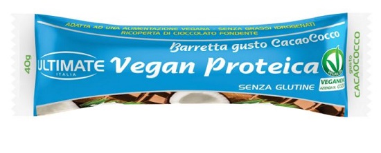 BARRETTA VEGAN PROTEIC CACAO/COCCO 40 G