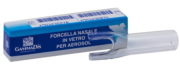 FORCELLA IN VETRO MODELLO DA ADULTO RICAMBIO PER AEROSOL