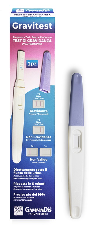 TEST GRAVIDANZA GRAVITEST 2 PEZZI