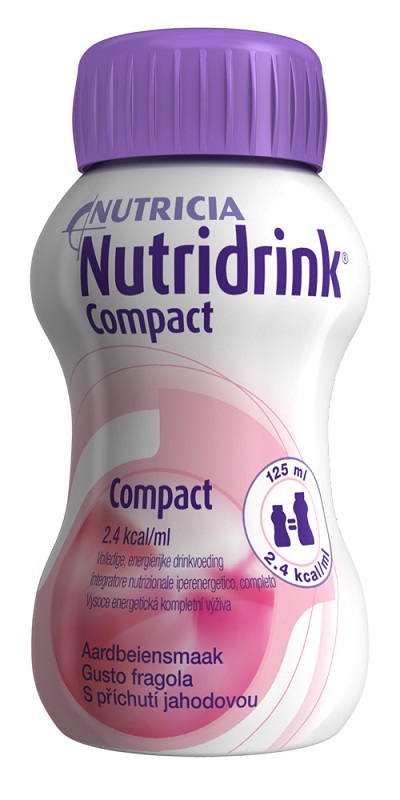 NUTRIDRINK COMPACT FRAGOLA 4X125 ML