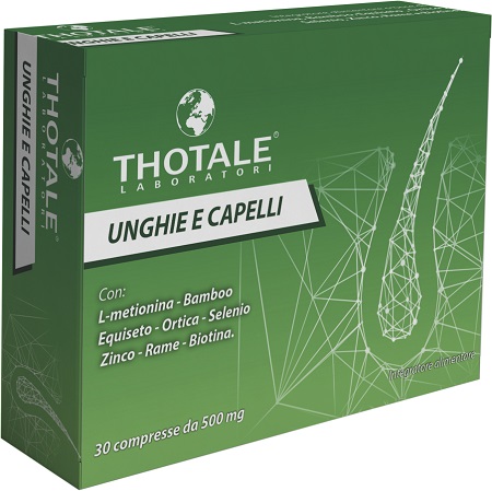 THOTALE UNGHIE E CAPELLI 30 COMPRESSE