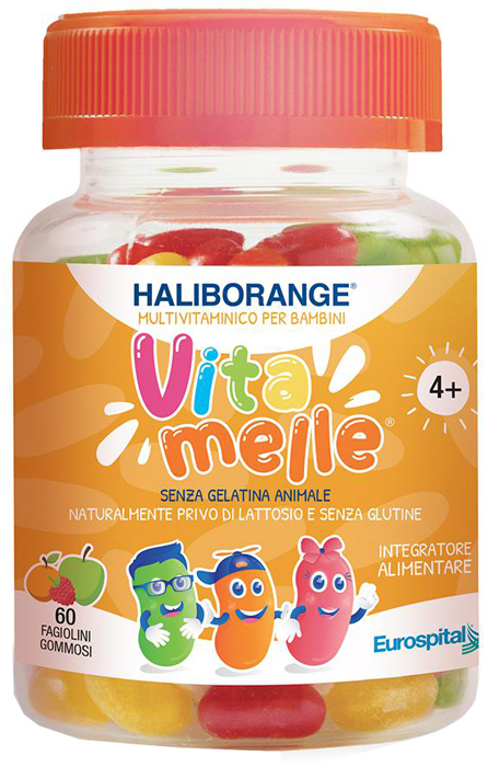 HALIBORANGE VITAMELLE 60 JELLY BEANS DA 1,44 G