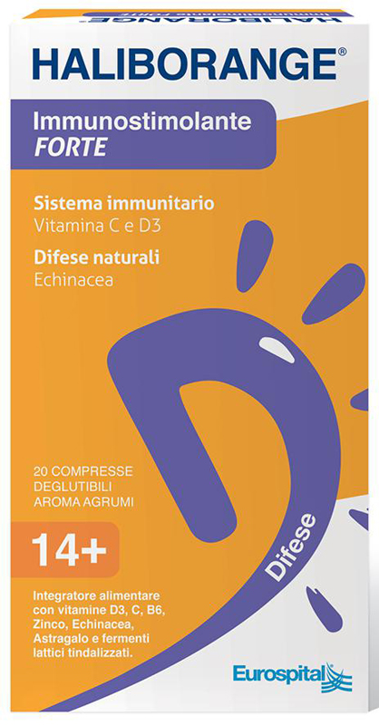 HALIBORANGE IMMUNOSTIMOLANTE FORTE 20 COMPRESSE