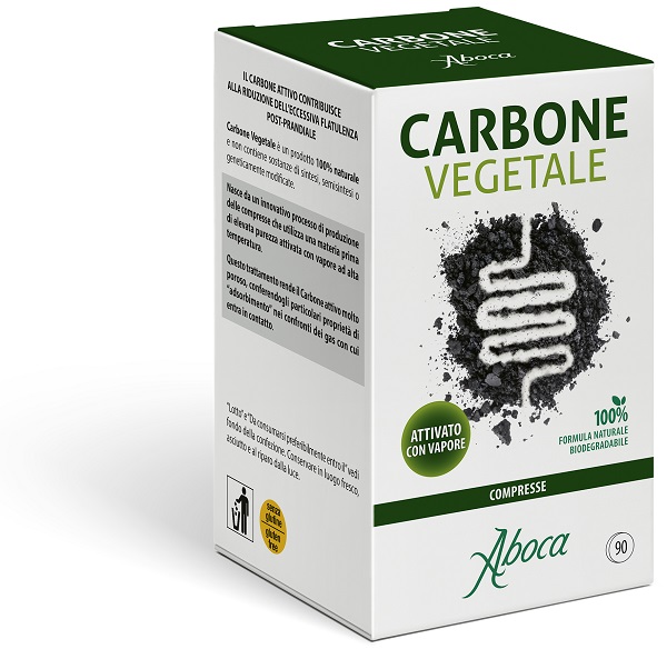 CARBONE VEGETALE 90 COMPRESSE