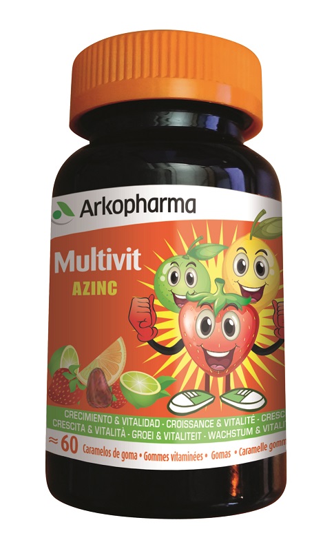 ARKOVITAL MULTIVIT AZINC 60 CARAMELLE GOMMOSE ALLA FRUTTA