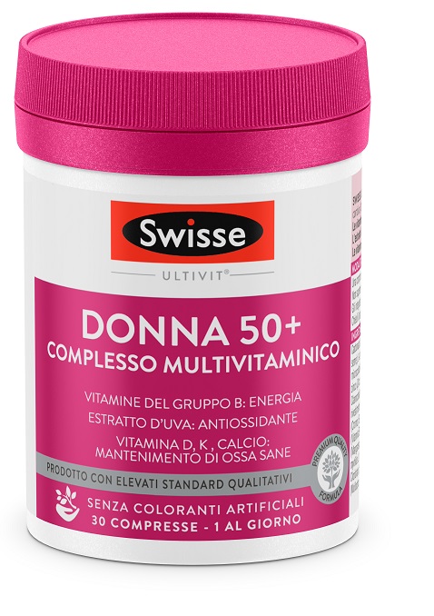 SWISSE MULTIVITAMINICO DONNA 50+ 30 COMPRESSE