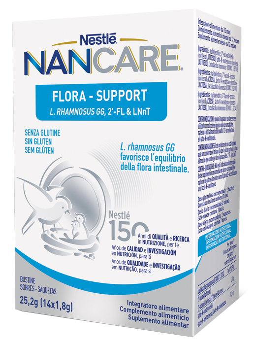 NESTLE’ NANCARE FLORA SUPPORT 14 BUSTINE