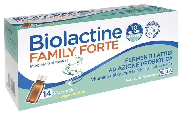 BIOLACTINE FAMILY FORTE 10 MILIARDI 14 FLACONCINI DA 9 ML