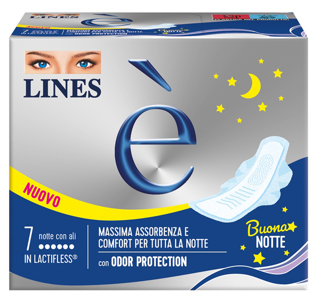 LINES E’ NOTTE DOWNCOUNT 7 PEZZI