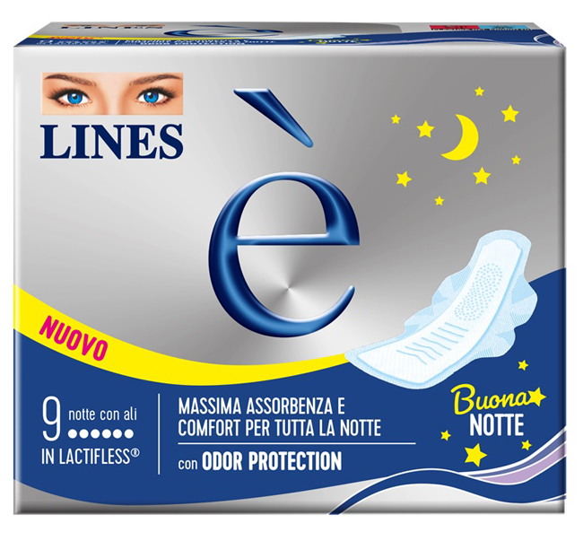 LINES E’ NOTTE CARRY PACK 9 PEZZI