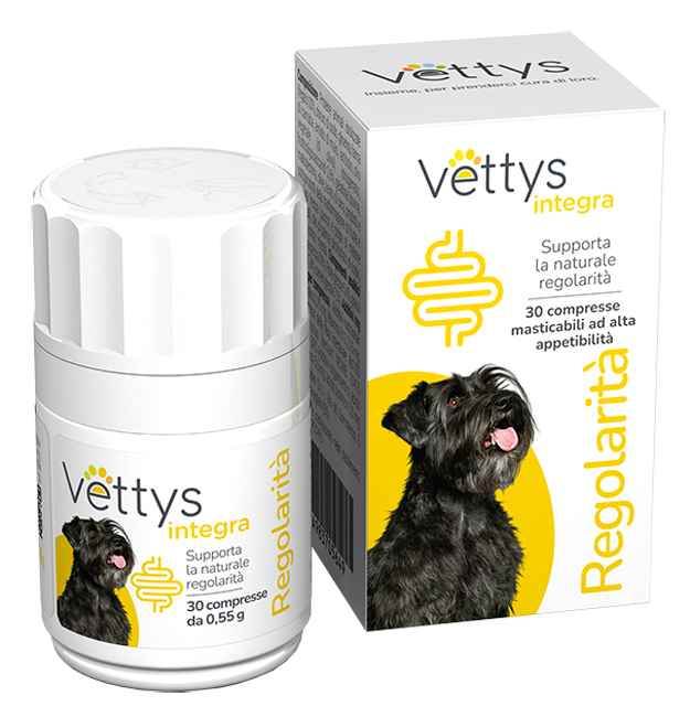 VETTYS INTEGRA REGOLARITA’ CANE 30 COMPRESSE MASTICABILI