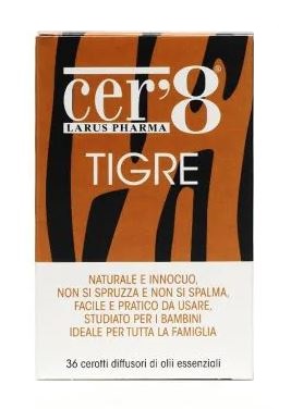 CER’8 TIGRE CUSCINETTO ADESIVO 36 PEZZI