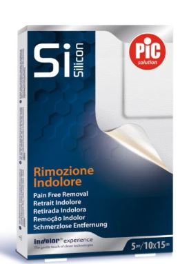 CEROTTO PIC POSTOP SILICONE 10X15 5 PEZZI