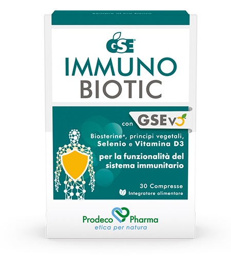 GSE IMMUNOBIOTIC 30 COMPRESSE