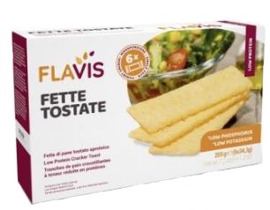 FLAVIS FETTE TOSTATE APROTEICHE 6 PORZIONI DA 34,3 G