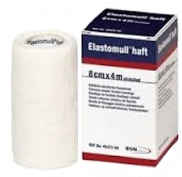 BENDA ELASTICA AUTOADESIVA ELASTOMULL HAFT COMPRESSIONE FORTE 8X400 CM