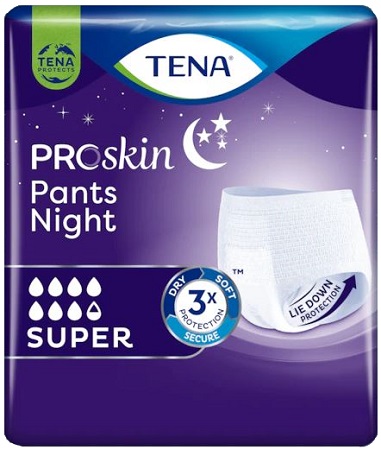 PANNOLONE PULL UP NOTTE TENA PANTS NIGHT M 10 PEZZI