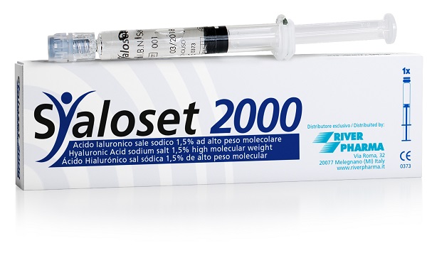 SIRINGA INTRA-ARTICOLARE SYALOSET 2000 ACIDO IALURONICO 1,5%2 ML 1 PEZZO