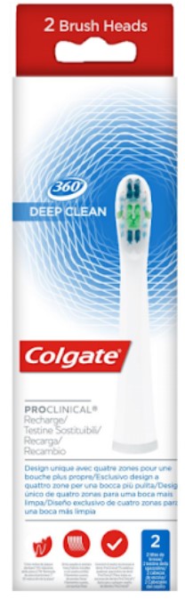 COLGATE PROCLINICAL TESTINE RICARICA 4 PEZZI