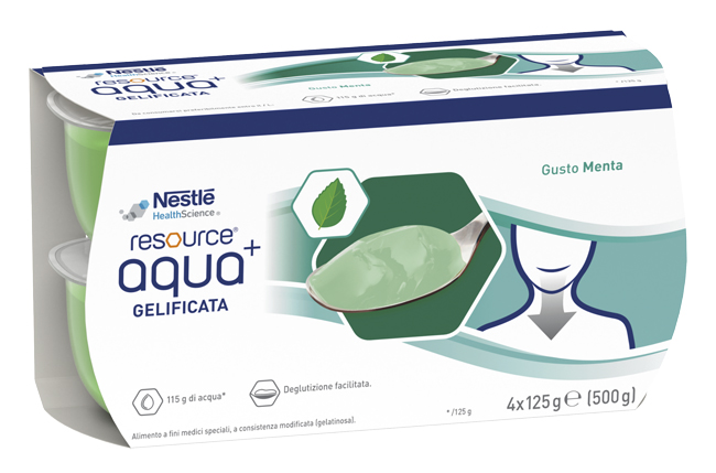 RESOURCE AQUA ACQUA GELIFICATA+MINT CUP 6 4X125 G