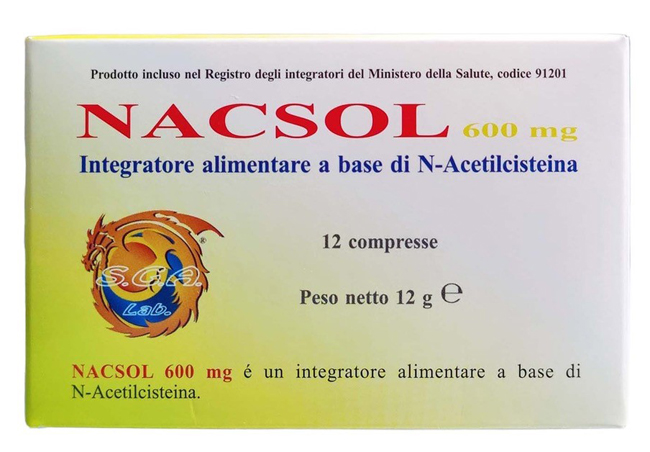 NACSOL 12 COMPRESSE