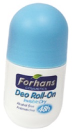 FORHANS COSMETIC ROLL-ON INVISIBLE DRY 50 ML