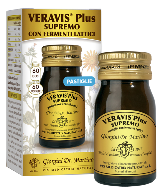 VERAVIS PLUS SUPREMO 60 PASTIGLIE FERMENTI LATTICI