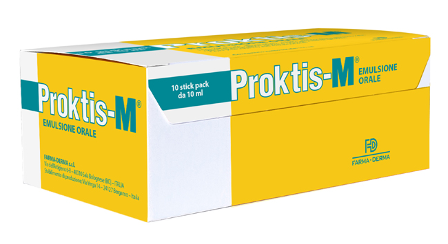 PROKTIS-M EMULSIONE ORALE 10 STICK DA 10 ML