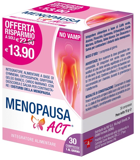 MENOPAUSA ACT 30 COMPRESSE