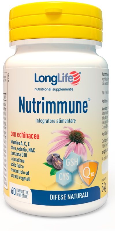 LONGLIFE NUTRIMMUNE 60 TAVOLETTE