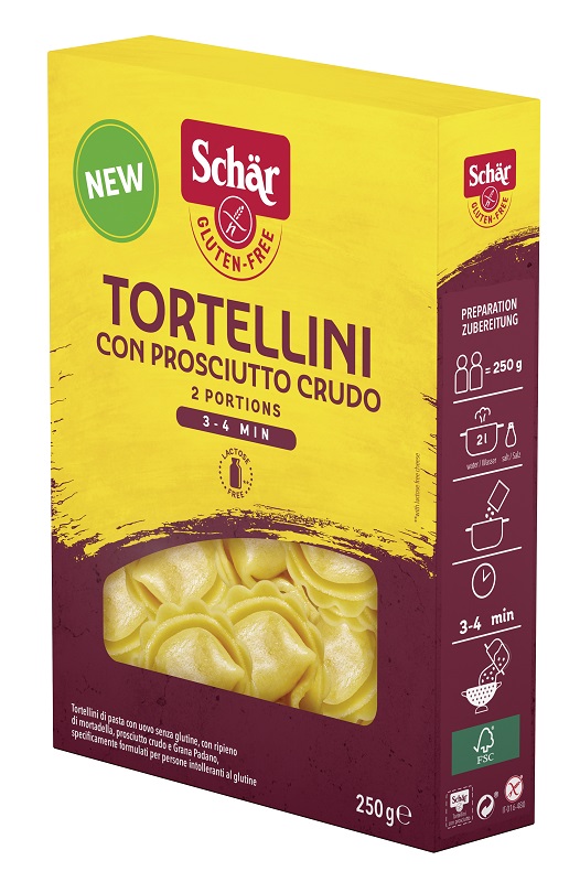 SCHAR TORTELLINI CON PROSCIUTTO CRUDO 250 G