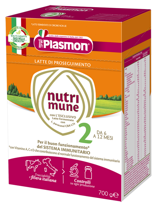 PLASMON LATTE STAGE 2 700 G