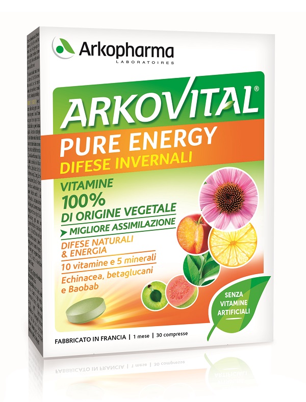 ARKOVITAL PURE ENERGY DIFESE INVERNALI 30 COMPRESSE