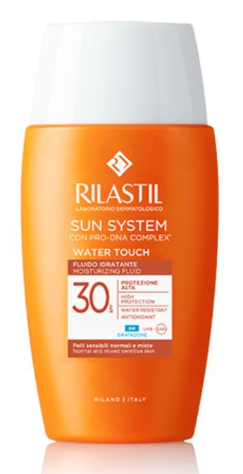 RILASTIL SUN SYSTEM WATER TOUCH FLUIDO SPF30 50 ML