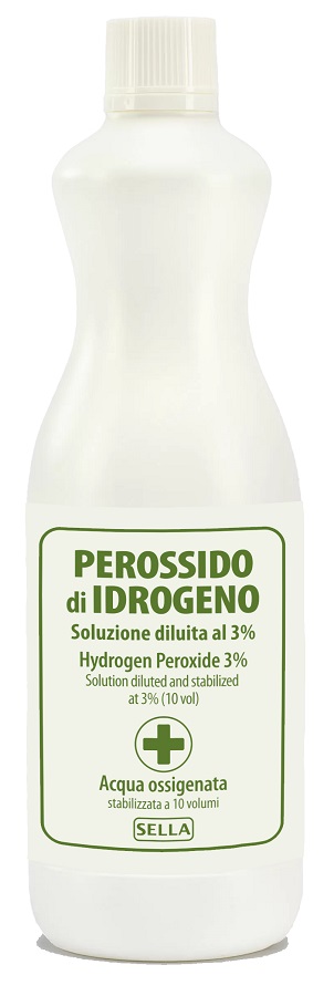 PEROSSIDO IDROGENO 3% 10 VOLUMI 1 LITRO