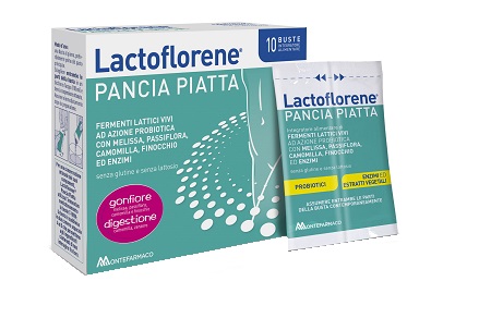 LACTOFLORENE PANCIA PIATTA 10 BUSTINE