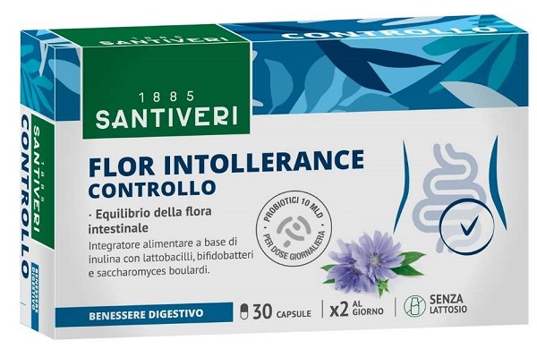 FLOR INTOLLERANCE CONTROLLO 30 CAPSULE