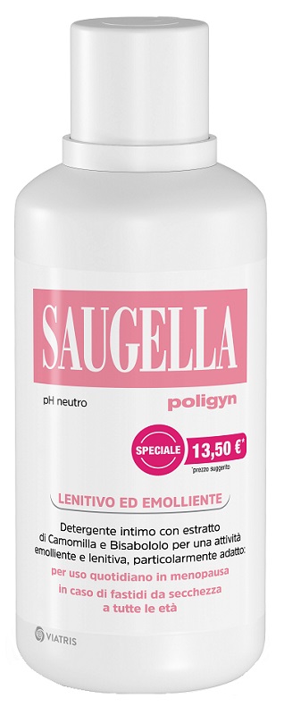 SAUGELLA POLIGYN PH NEUTRO LENITIVO ED EMOLLIENTE 500 ML TAGLIO PREZZO