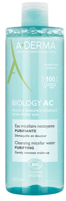 ADERMA BIOLOGY AC ACQUA MICELLARE DETERGENTE PURIFICANTE 400ML