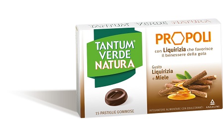 TANTUM VERDE NATURA 15 PASTIGLIE LIQUIRIZIA