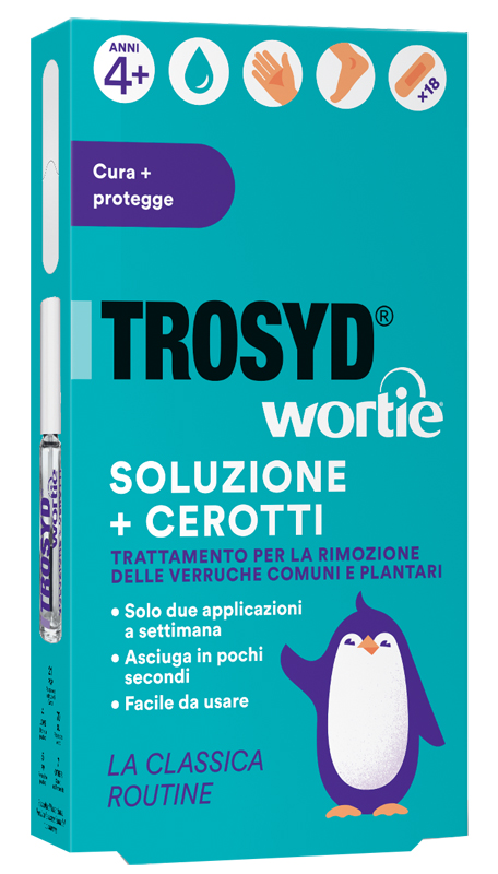 TROSYD WORTIE SOLUZIONE + CEROTTI